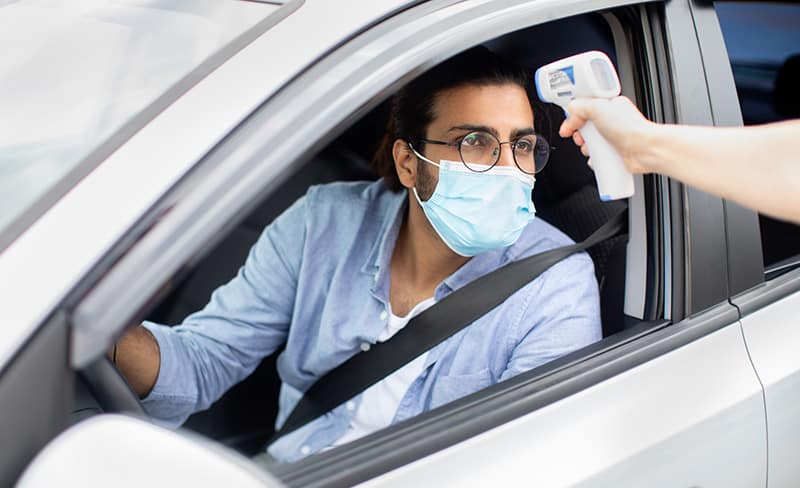 Drive-Thru PCR Test